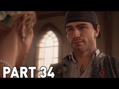DAYS GONE Walkthrough Gameplay Part 34 - The Church (PS4 Pro)