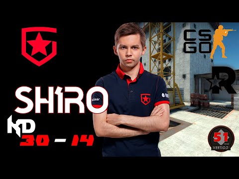 CSGO POV Gambit #Sh1ro vs. G2 #vertigo - 30 kills