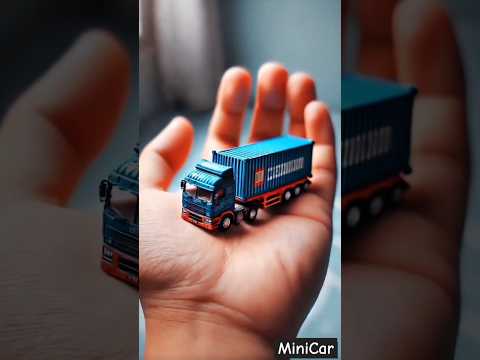Mini Truck Magic 😱 #car #robot #sorts #toys #minicar #minitruck
