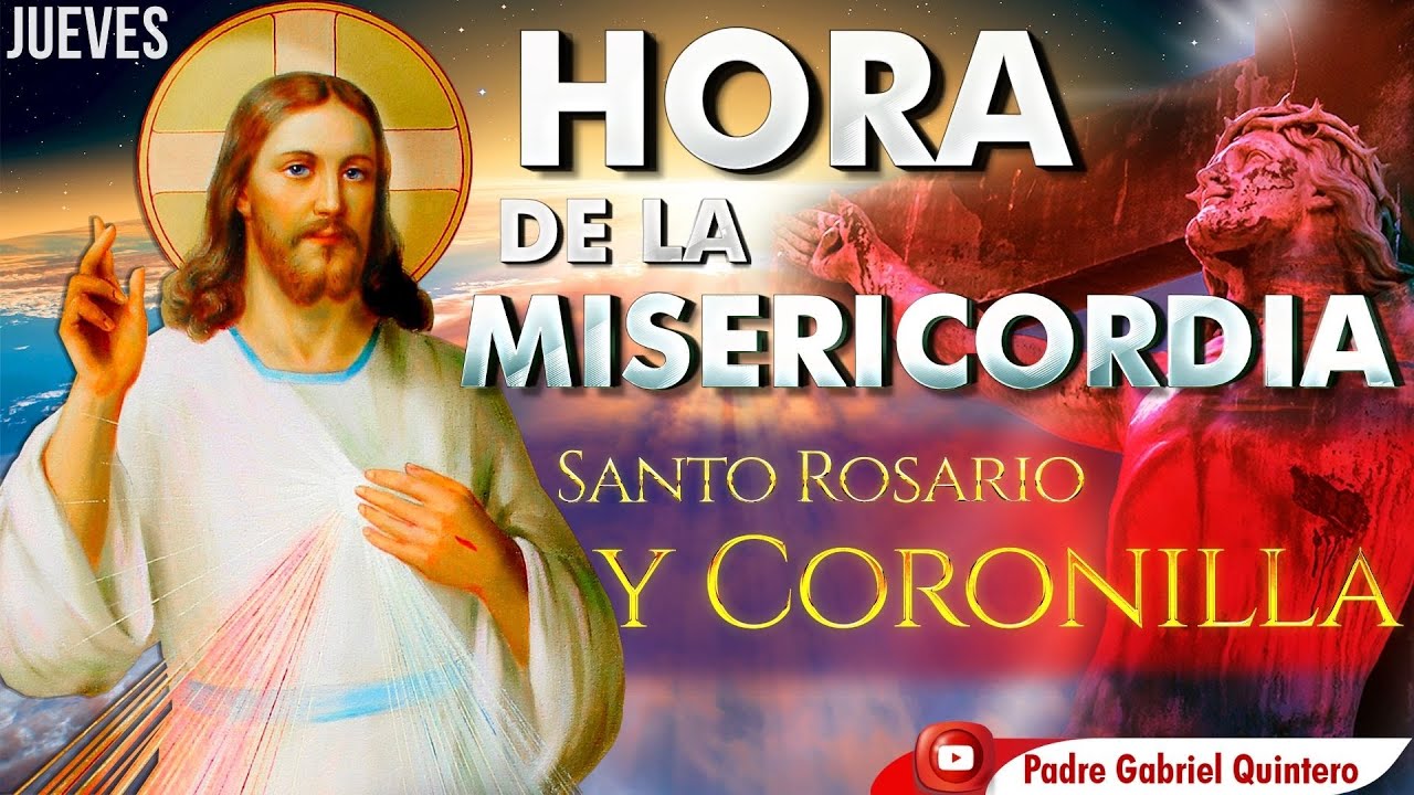 🩸CORONILLA DE LA DIVINA MISERICORDIA hoy jueves 19 de diciembre de 2024 | LA HORA DE LA MISERICORDIA