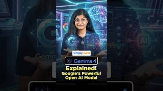 What is Gemma 4 | Google Gemma 4 Explained | Gemma 4 Tutorial For Beginners | #Shorts | #Simplilearn