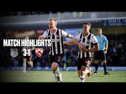 FC Grimsby Town Cleethorpes 3-1 FC Morecambe 