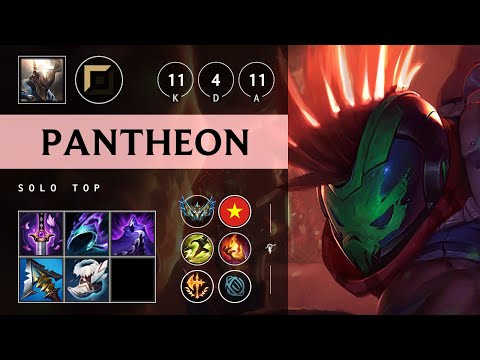 Pantheon Top vs Jayce - VN Challenger Patch 25.19