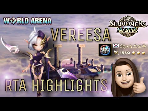 Vereesa RTA Highlights - Summoners War