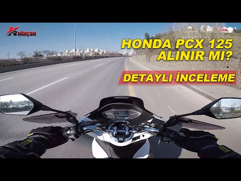 Honda Pcx 125 Scooter motosiklet detaylı inceleme 