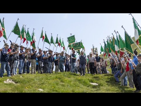 Passo San Marco, il raduno degli alpini 21 luglio 2024
