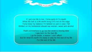 Ludacris Ft. Usher &amp; David Guetta - Rest Of My Life (Lyrics) HD