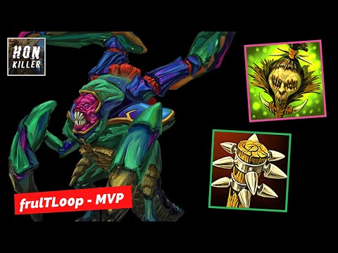 HoN Tremble SHRUNKEN HEAD with SAVAGE MACE - MVP