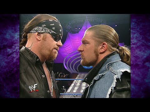 Triple H Is Standing In The Undertaker's Yard! 3/8/01