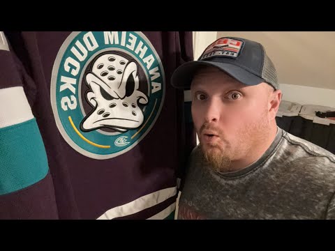 Adidas Primegreen Anaheim Ducks 30th Anniversary NHL Hockey Jersey Unboxing