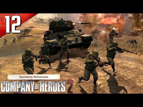 CoH 2: Theater of War 100% (General) Walkthrough Part 12 - Minsk (No Commentary)