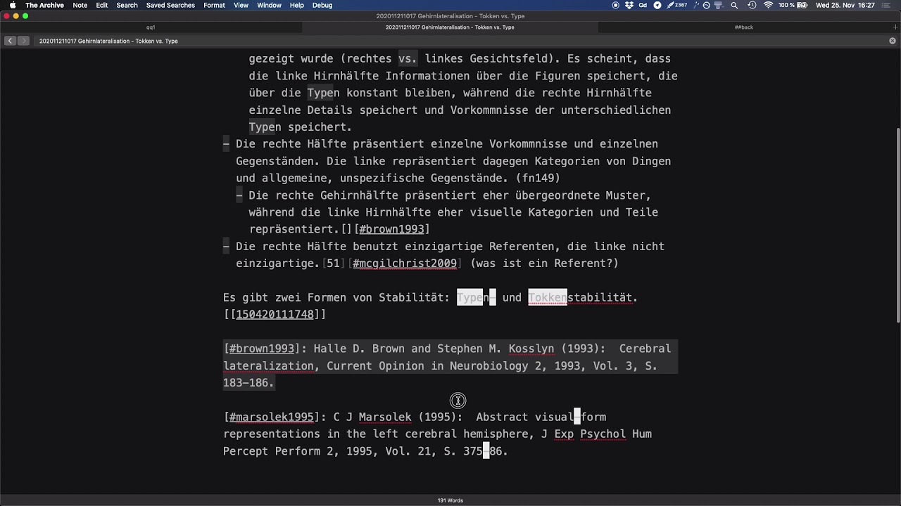 How to Use Tabs in The Archive