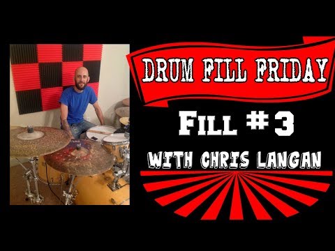 Drum Fill Friday - Fill #3 | Drum Lesson with Chris Langan