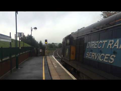 DRS class 20s 20302+20303 work 3S14 first RHTT out off Meadowhall
