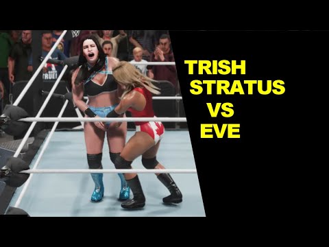 WWE 2K19 Trish Stratus vs Eve - Knockout Match