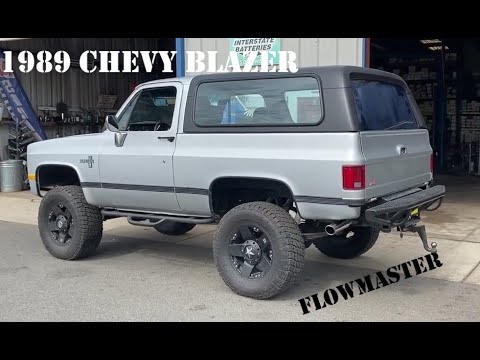 1989 Chevy Blazer: Flowmaster 40 Mufflers