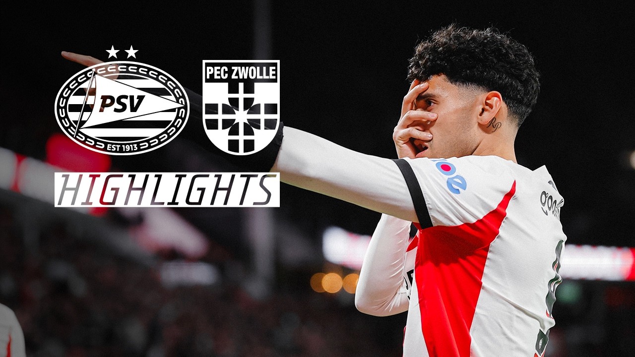 4월 24일 PSV 에인트호번 VS PEC 즈볼러 축구하이라이트
