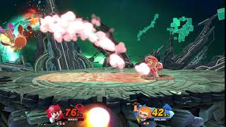 【スマブラSP】インクリングのローラーに判定で打ち合う