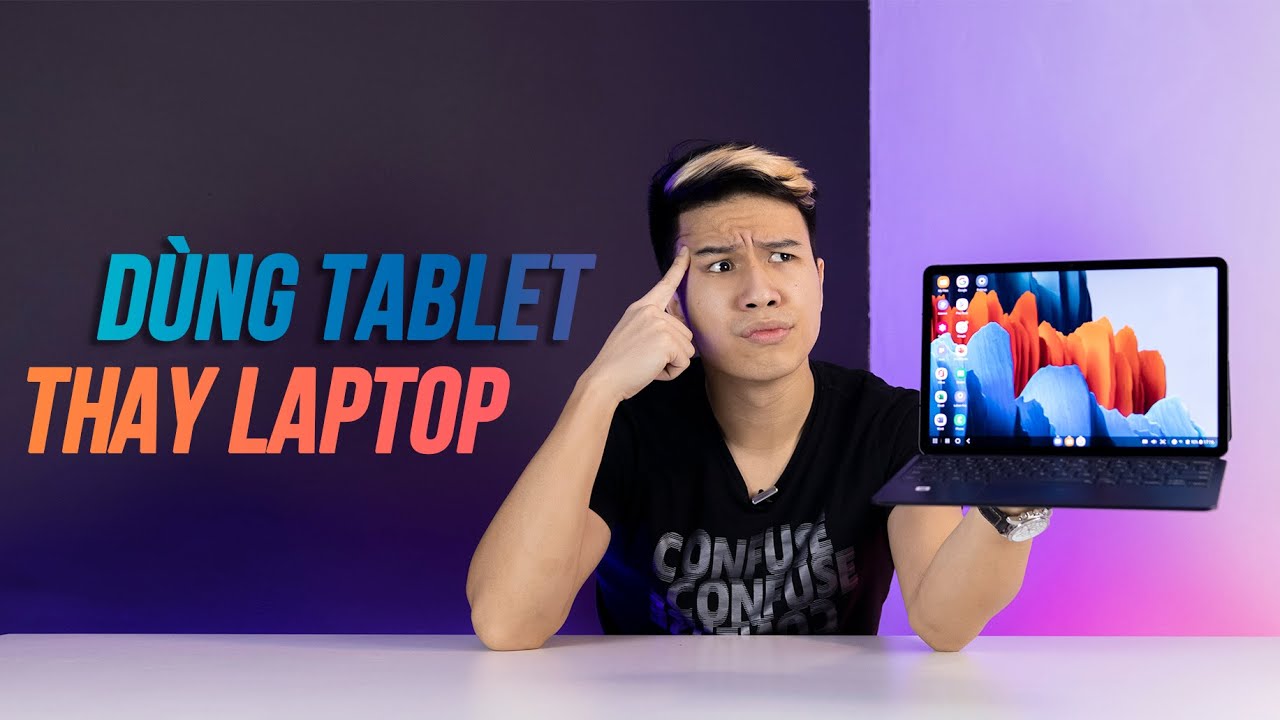 Thử Dùng Galaxy Tab S7 Thay Laptop | Keyboard Cover Review