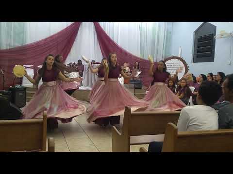 Labaredas de Deus profetas da dança Jericó vai cair (coreografia filhas de Deus)