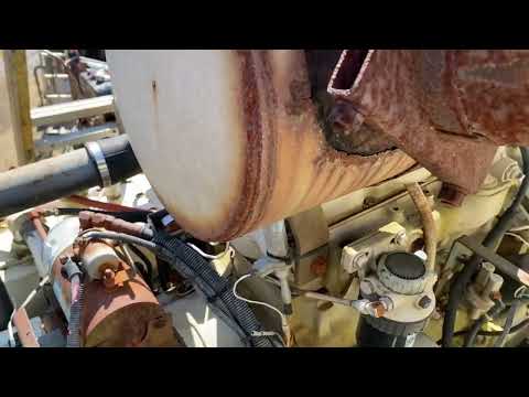 Good John Deere 4039-TF Engine running