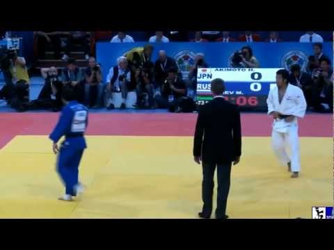 Judo 2011 World Championships Paris: Akimoto (JPN) - Isaev (RUS) [-73kg]