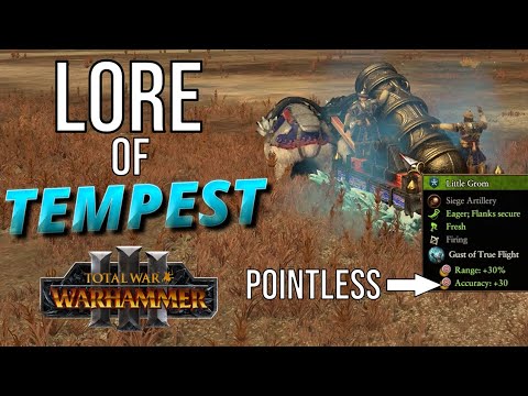 How to use the Lore of TEMPEST spells! - Warhammer 3