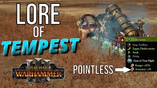 How to use the Lore of TEMPEST spells! - Warhammer 3