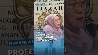 Guru Besar UNJ Soroti Materai Hijau di Ijazah Jokowi: Mengapa Berbeda dengan Alumni Lain?