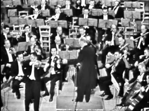 Henryk Szeryng - (high quality) Brahms Violin Concerto Mvt III