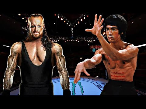 BRUCE LEE VS THE UNDERTAKER 😱🔥*CRAZY FIGHT* (EA SPORTS UFC 4) UFC KNOCKOUTS | BRUCE LEE FIGHT| WWE