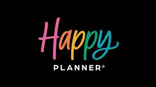 Happy Planner Weekly Layout October