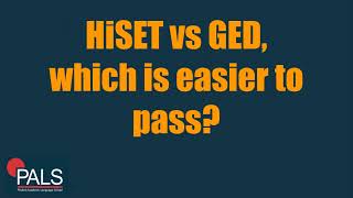 GED and HiSET Tests | Which is Harder?