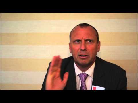 Olivier Grimonpont of Euroclear at SIBOS Dubai