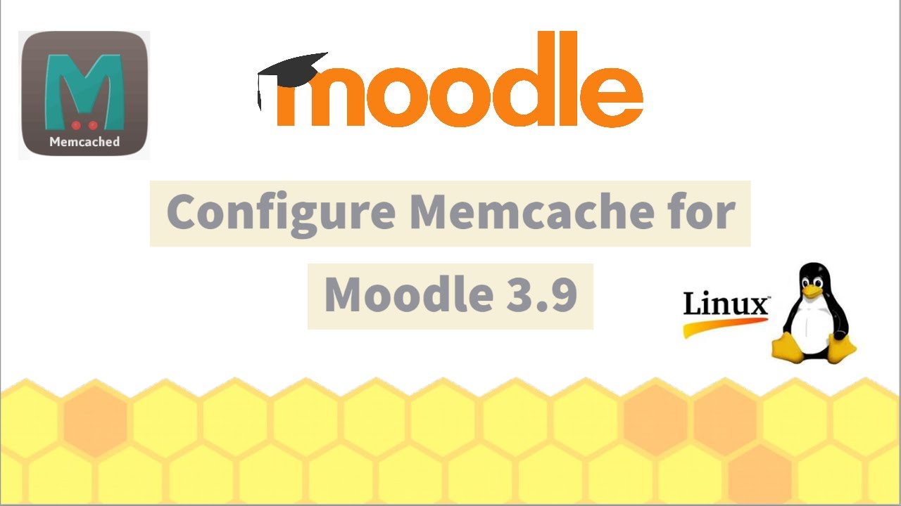 Configuring memcache for Moodle 3.9