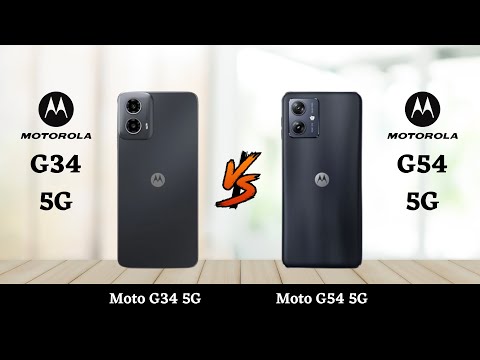 Moto G34 5G Vs Moto G54 5G - Full Comparison 2024