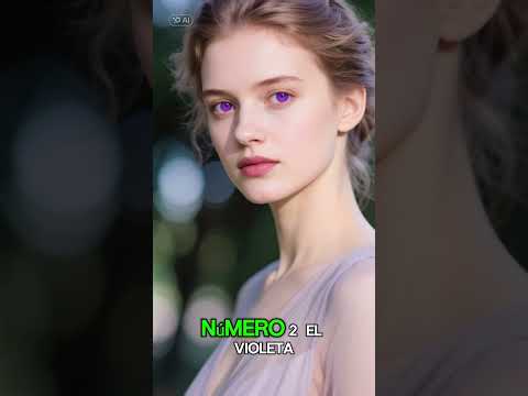 Top 5 cutest and rarest eye colors in the world #didyouknow #funfacts
