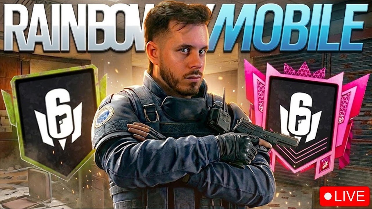 RANKED PLAY GRIND! 🔴 NEW SEASON! 🔴 R6 MOBILE! 🔴