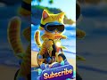 Moto Meow Beachside Rider On The Prowl ️ Shortvideo Cat Catvideos Funny