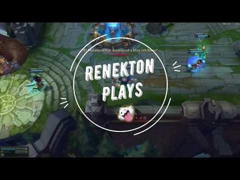 RENEKTON PLAYS QUADRA KILL | TOP LANE