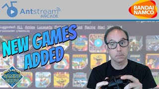 Antstream Arcade adds 27 New Games from Bandai Namco