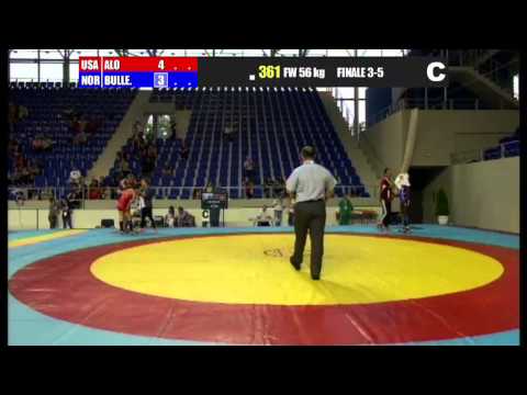 2013 Fila Cadet World Championships 56kg, Teshya's 3rd Match ( Bronze Finals)