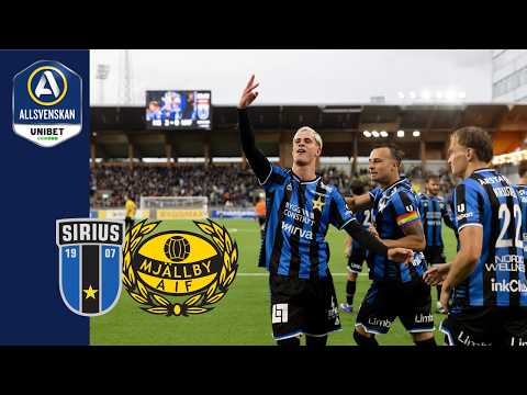  Idrottsklubben Sirius Uppsala 4-4 Mjällby Allmä...