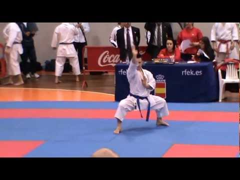 Campeonato de España Senior 2.013 - Cuartos de final Kata Masculino - Quintero Vs Prado