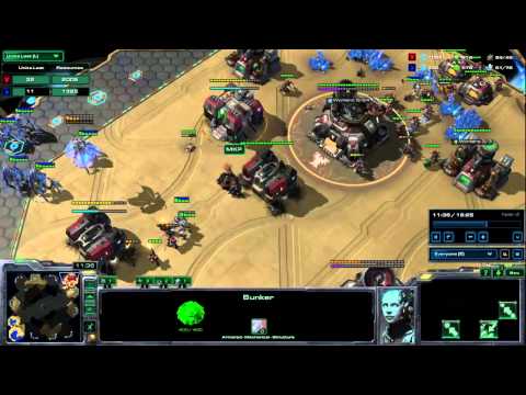 SC2 HotS - SS 26 PvT vs MKP(T) Unskilled All-In?