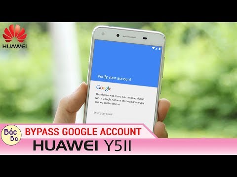 Bypass Google Account Huawei Y5 II - Android 5.1