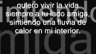 Sin Bandera-Contigo (letra)