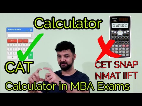 Can we use calculator in CAT exam? | calculator in cat exam | ✅Need OR ❎Not.