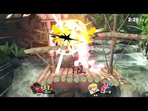 Snake(Me) vs Peach(my Bro)