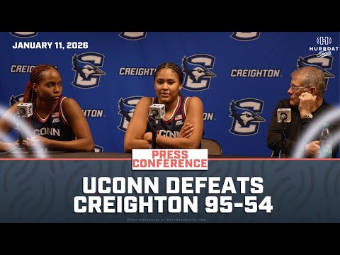 UCONN and Geno Auriemma Defeat Creighton Basketball | UCONN Postgame Press Conference